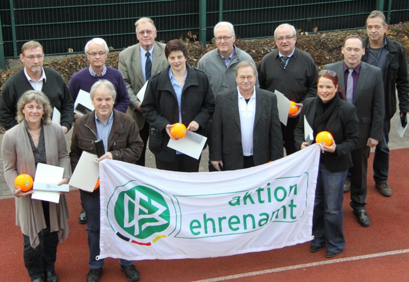 DFB-Ehrenamtspreis für Gabi Reiter und Albert Weckbecker