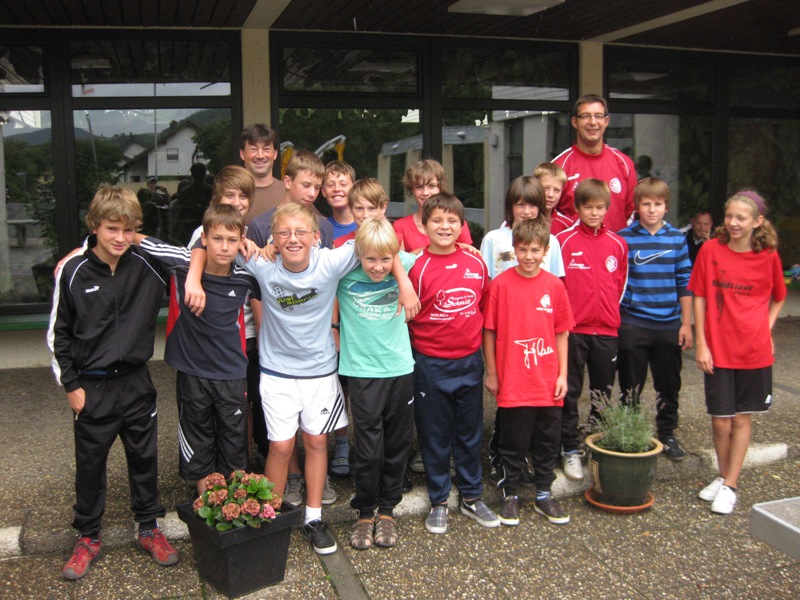 Trainingslager der DI - Junioren in Traben Trarbach